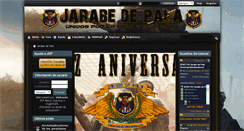 Desktop Screenshot of jarabedepala.com